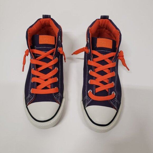 New Converse All Star Chuck Taylor Street Mid Shoe in Dozar Blue Size Men's 7.5 - Picture 5 of 8